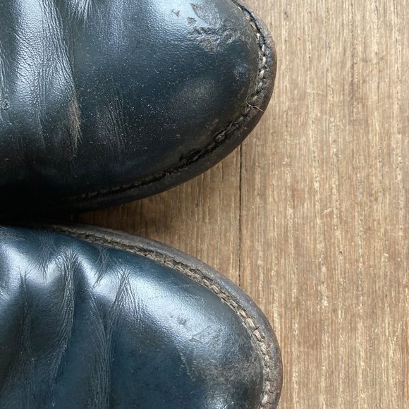 Justin Boots size 6B black leather - Picture 8 of 8